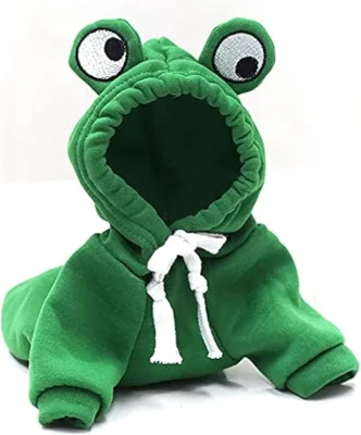 Cute Fruit Dog Winter Coat Hoodies Fleece Pet Dogs Costume Jacket Warm Dog Clothes