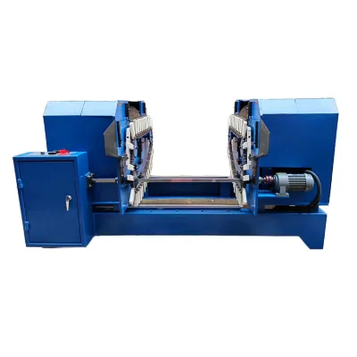 Automatic CNC Deburring and Chamfering Machine for Stainless Steel Metal Pipe End Processing with Gear Components