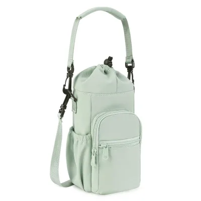 Velvet Twill Water Cup & Thermos Cover for Water Bottle Shoulder/Crossbody Bag & Kettle Model A12 No Drawbars