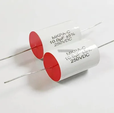 MKP Film Capacitor 250V 400V 1uF 2.2uF 4.7uF 6.8uF 10uF 22uF 47uF 1uF~47uF MKP Capacitor Audio
