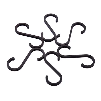Durable Steel S Hook for Hanging and Organizing Practical Product Type With Plain Finish