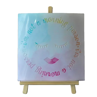 12 Inch Plastic Painting Stencil for Pillow Textile Canvas Bags