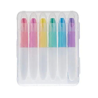 Morandi Color Crayon Set Can Rotate 5 Color Safe Non Toxic Odorless Evenly Colored Rotating Crayons