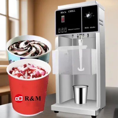 Buy Commercial a Bq Snow Flurry Blizzard Fruit Frozen Dessert Custard Dairy Mixer Mix Mcflurry Machine Ice Cream Maker for Sale