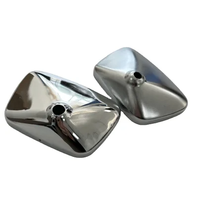 Custom Side-View Manual Mirror Car Accessories Stainless Steel and Aluminum Deep Drawing Service Available