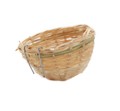 Handmade Parrot Bamboo basket Bird Nesting House