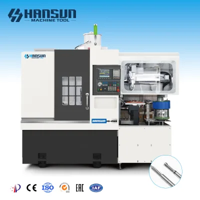 HANSUN Whirlwind Milling Machine Optional Tailstock 1500 Turning Speed Set at Factory HS-25WS