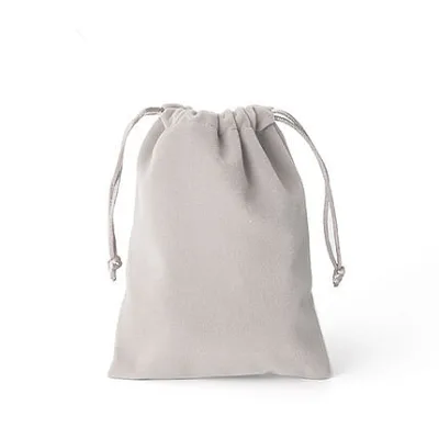 Velvet Custom Logo Screen Printed Jewelry Pouch