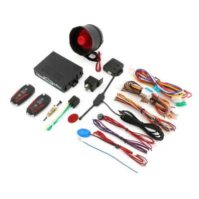 Anti-theft Alarm and Keyless Entry One Way Remote Starter with 100m-200m Range for Vehicle Cooling and Pre-heating Functions