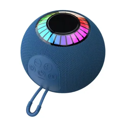 2024 New 360 Degree Surround RGB Mini Speaker Wireless Portable Speaker for Apple Android