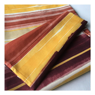 100polyester Fabric Red and Yellow Article Printed Fabric for Bed Sheet