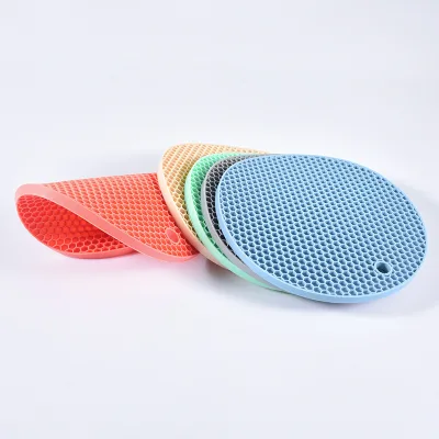 Silicone Trivet Mats Hot Pads Spoon Rest Multipurpose Trivet for Hot Dishers Heat Resistant Food Grade Silicone Set of 5