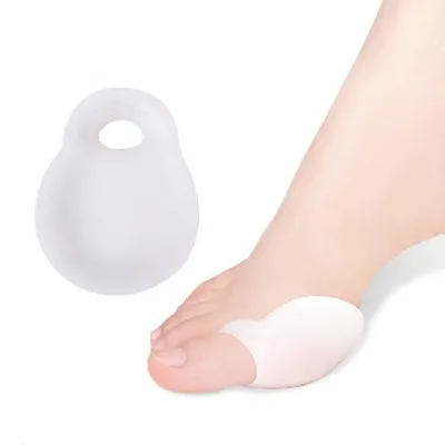 Silicone Gel Bunion Corrector Toe Straightener Hallux Valgus Pain Relief Separator Bunion Protection Soft Gel Toe Separator