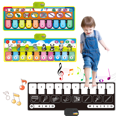 Kids Music Dance Mat with Record & Play - Interactive Piano Toy Gift for Ages 3+
