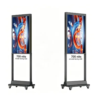 49 Inch IPS Panel 2K/4K Anti-Glare Digital Signage LCD with Android Windows Touch Screen Optional Cloud-Based CMS for Indoor Use