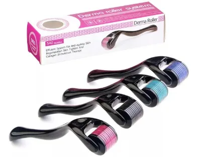 HOT High Quality 540needles Derma Roller Wholesale Price Dermaroller for Hair Regrowth