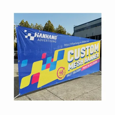 Outdoor Events Sport Advertising Fence Large Fabric Mesh Banner