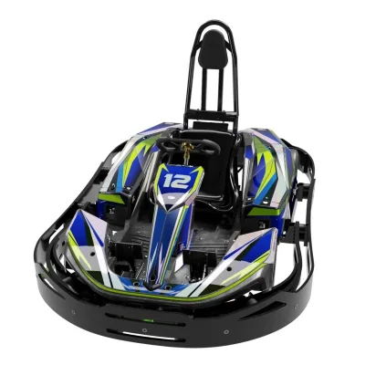 Running Badger 2.0 Adult Electric Go Kart Professional Racing Ride for Commercial Indoor Outdoor Karting Tracks and FECs
