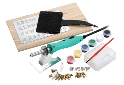 Zhongdi ZD-972L ZD-972M Dual Wattage Wood Burning Pen Set Plastic Carry Box CE RoHS GS High Quality Hot Selling Popular