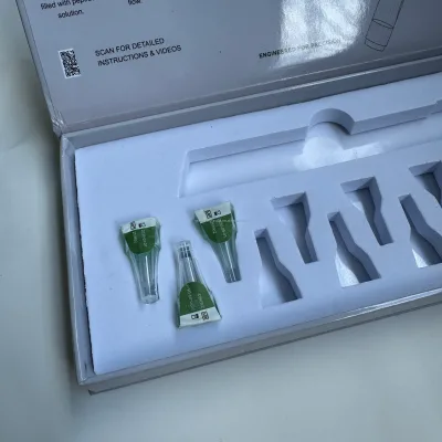 Lvxian Custom Injection Pen Syringe Pump Paper Box With Magnetic Gift Packaging Recycled Material Logo Design Support
