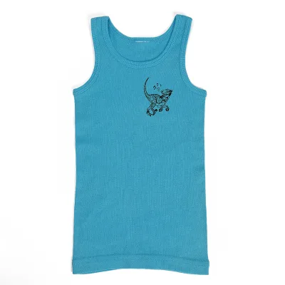 Good Price Good Quality Breathable Printing Cute Sweat Absorbing Boys Teens Vest