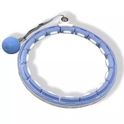 Silent Smart Body & Waist-Targeted Weighted Hoop