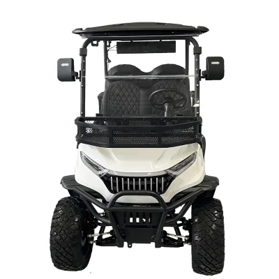 4+2-Seater Non-Lifted Electric Golf Cart Lithium Battery Motor Mini Street Buggy Car Legal 4WD Chinese 4wd-Golf-Carts Cheap