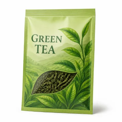 Custom Printed Logo Stand up Pouches for Tea Wholesale Supplier