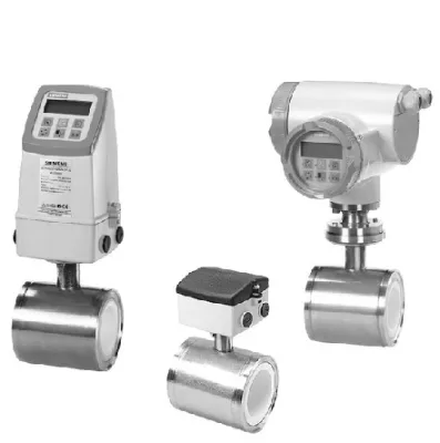 7ME6110-1HA20-2JA1 DN50 Wafer Type Electromagnetic Flow Sensor Split Design 0.18-34m/s Conductive Liquid Flow Detector PTFE