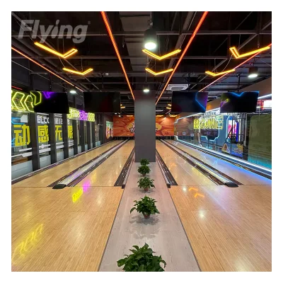 New Arrivals 2 Palyers Throwing Entertainment Center Standard Chasis Switch Bowling Machine