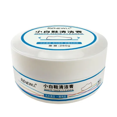 Eco-Friendly Men's Shoe & Sneaker Cleaning Cream High Efficiency Cleansing Soap White Cleaner Easy Clean Remove Stains