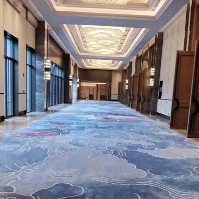 Luxury Hotel Wall to Wall Carpet Custom Modern Design Hand Made Carpet Banquet Handmade Carpets