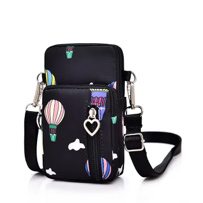 Hot-selling Vertical Large-capacity Mobile Phone Bag Crossbody One Shoulder Cloth Bag Small Wallet Women