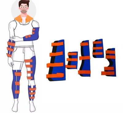 Limb Splint Set Suffering From Limb/arm /leg Fixation Splints Suitable Emergency Medical Rescue for Adults and Children