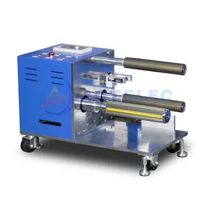 High Precision Heated Roller Press Machine 200mm Roll Diameter Automatic Hot Rolling Press Machine