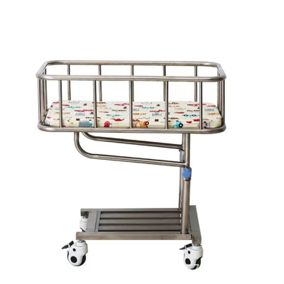 Plastic Baby Portable Cradle Transparent Baby Bed Crib