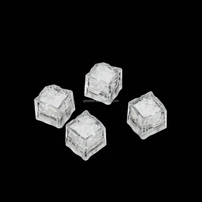 LED Light-Up Crystal Ice Cube Glowing Fidget Toys for Christmas Parties Perfect Bar Light Birthday Party Favors