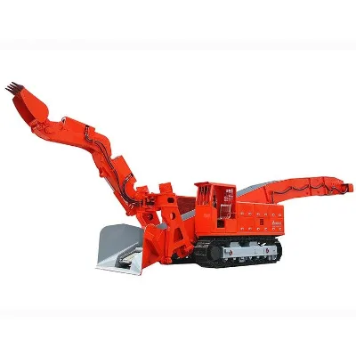 Crawler Mucking Loader for Sale Ore Rock Digging in Tunnel