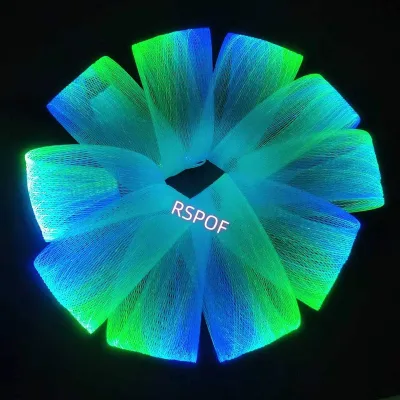 LED Plastic IP65 Fiber Optic Mesh Light Kits for Ceiling Wall Party Halloween Decoration-Netting Light up Christmas Trees