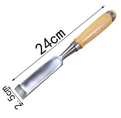 Carving Chisel Half Chisel Beehive Tip Cold Chisel DIY Woodworking Tool for Woodworking Enthusiasts External Grinding
