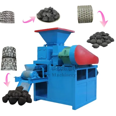 Kenya Charcoal Ball Machine Maker Briquette Machine Small Set Charcoal Balls Pressing Machine