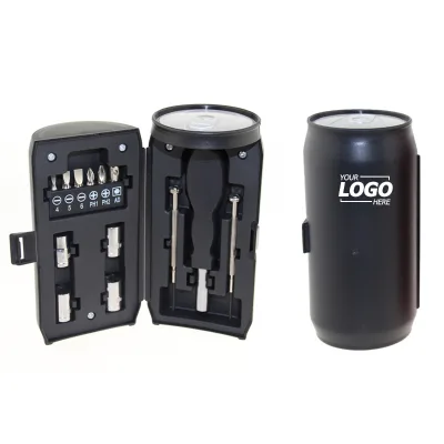 Custom Coke Can-Shaped Tool Set Gift with HCSM Tools - Compact & Unique for Promotional Gift Use