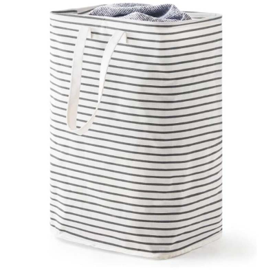 Large Freestanding Laundry Hamper Collapsible Clothes Basket with Long Handle Clothes Hamper for Toys in the Dorm