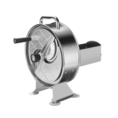 Multi-Functional Lemon Vegetable Slicer Manual Potato Ginger Slices Processor 220V Core Gear for Fruit Processing Plant