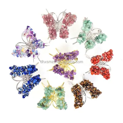 Wholesale Crystal butterfly Crystals Supplier Stones and Crystals Jewelry butterfly wings Wholesale