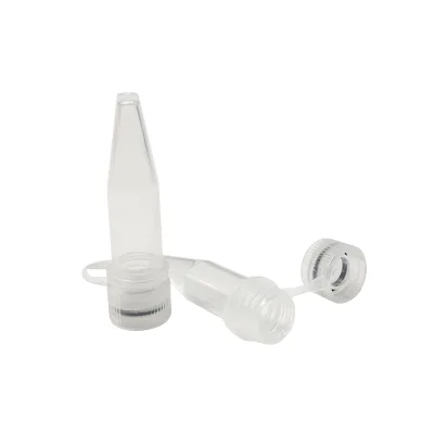 China Manufacturers Lab the Storage of Small Volume Samples Thin Wall Microcentrifuge Tubes With Lid