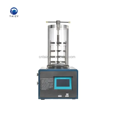 Laboratory Top Press Type Small 0.1 Square Meter Lab Lyophilizer Freeze Dried Tofu Fruit Machine Food Freeze Drying Machine