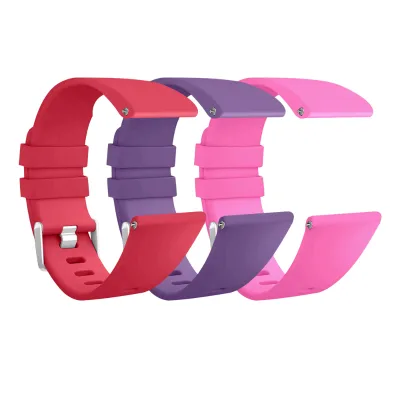 CM Sports Wristband for Fitbit Versa 2 / Lite Classic Soft Silicone Replacement Wristband Fitbit Versa2