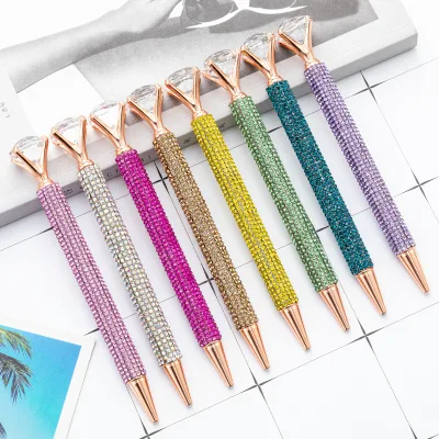 Creative Luxury Multi-Color Metal Sequin Ballpoint Pen Advertising Luxury Gift Pen for Promotional Use