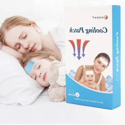 Fever Patch for Kids Cooling Gel Patch Fever Reducer, Baby Cooling Pads, Gel Cool Patch for Fever, Headache Relief
